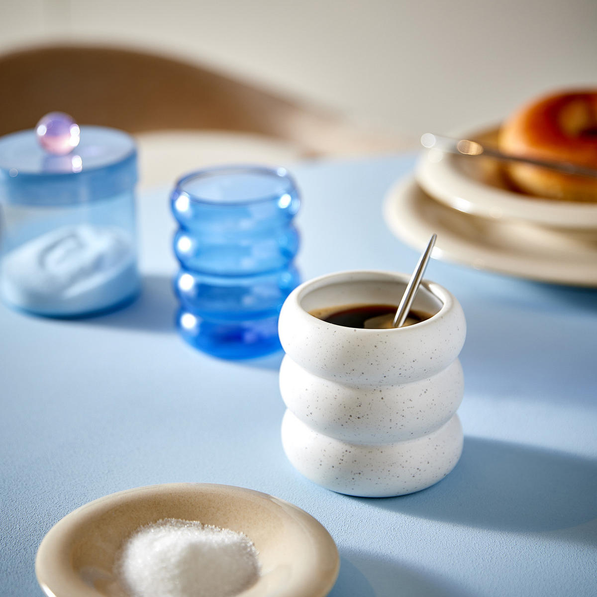 BECHER Hoop - Weiß, Keramik (0.35L) - Butlers