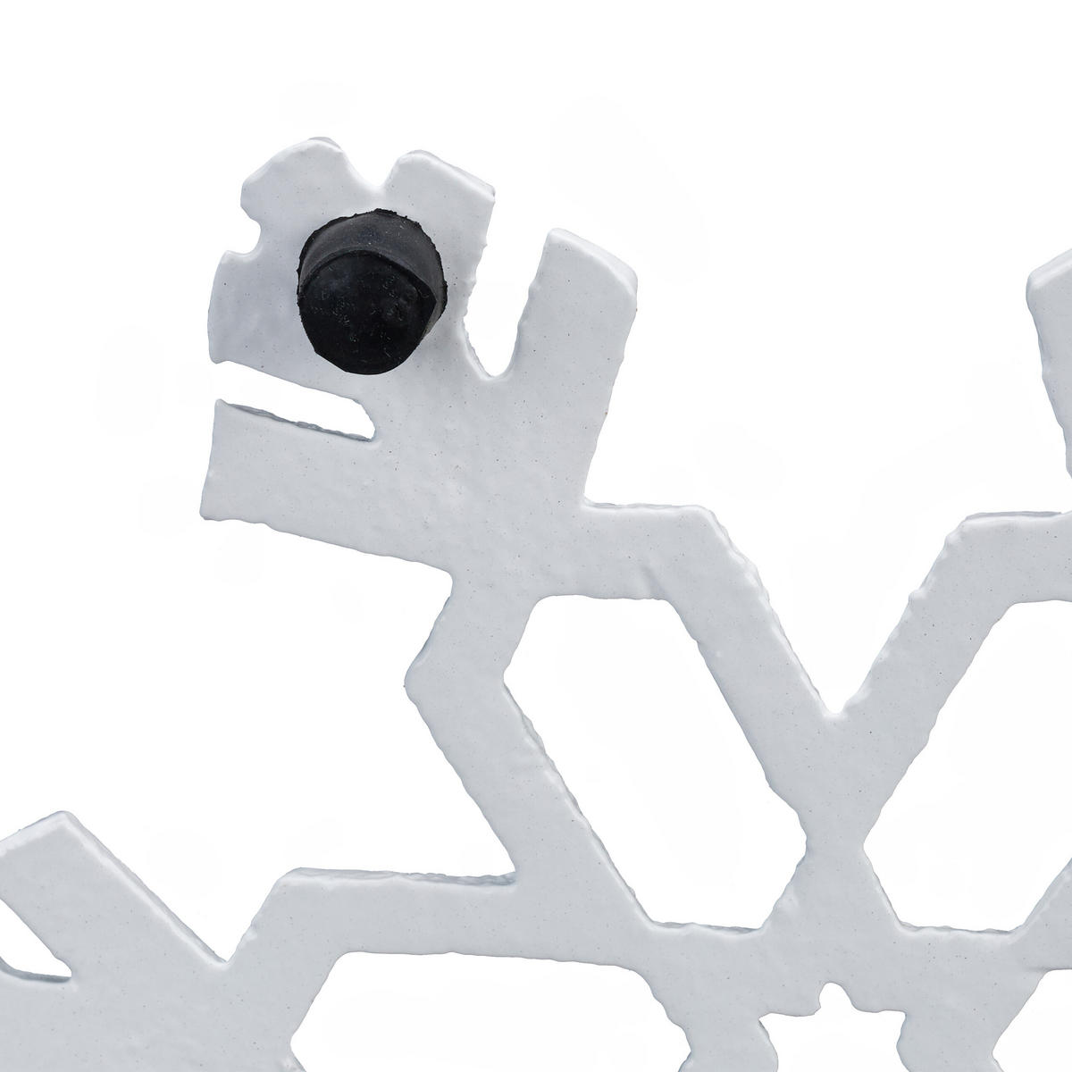 2XPODSTAVEC pod hrnce - biela, kov (18/18cm) - Relaxdays