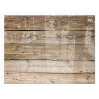 GLASPLATTE für Kamin 80x60 cm - Beige, Glas (80/60/0.4cm) - TULUP