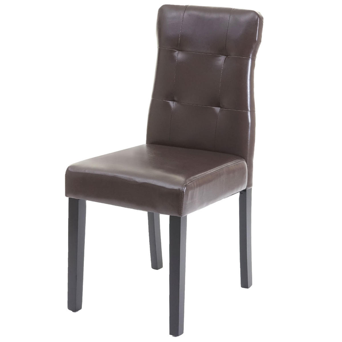 ESSZIMMERSTUHL Braun 2er-Set - Braun, Textil (41/88/55cm) - Jamb