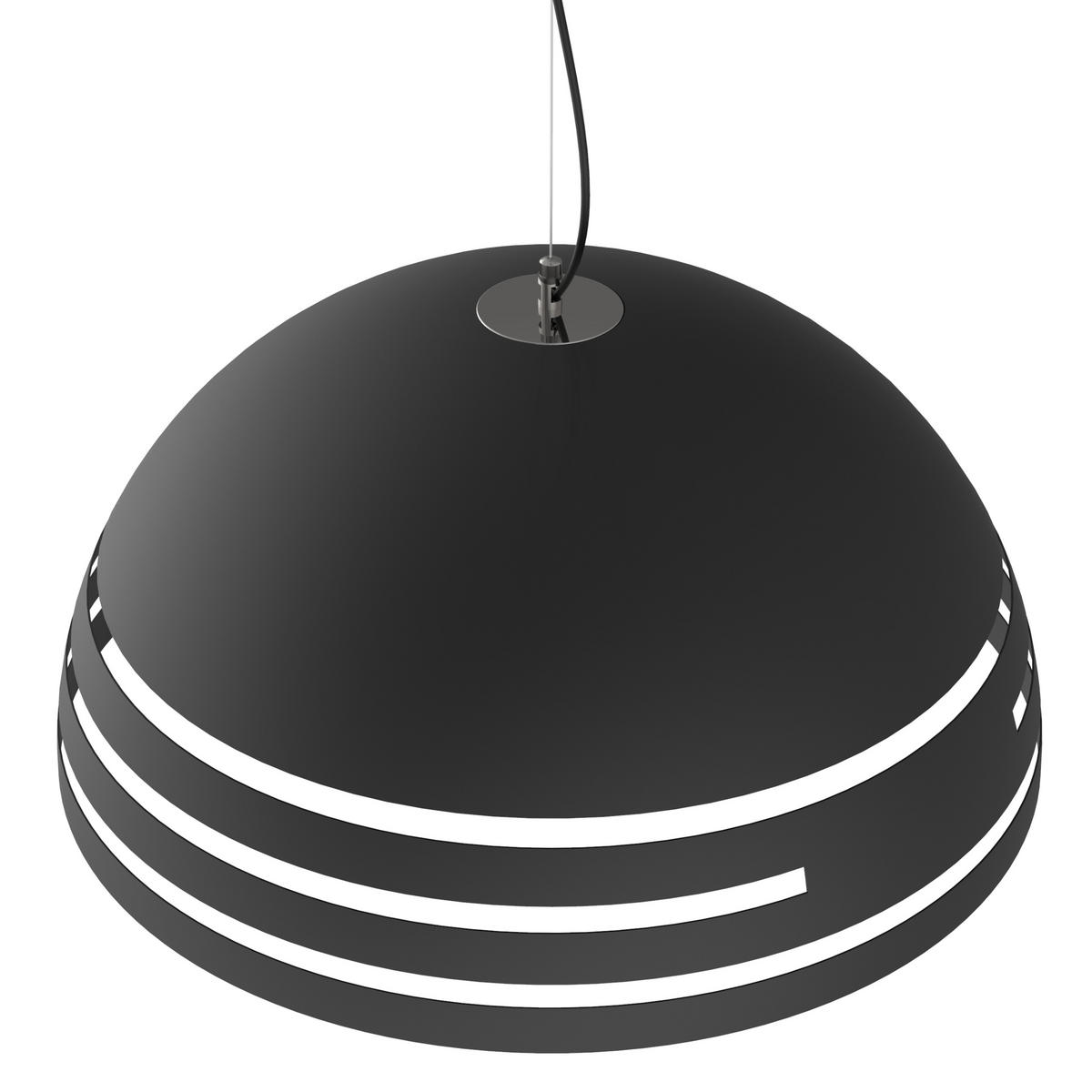 HÄNGELEUCHTE - Rot, Metall (60/60/30cm) - Lumicom