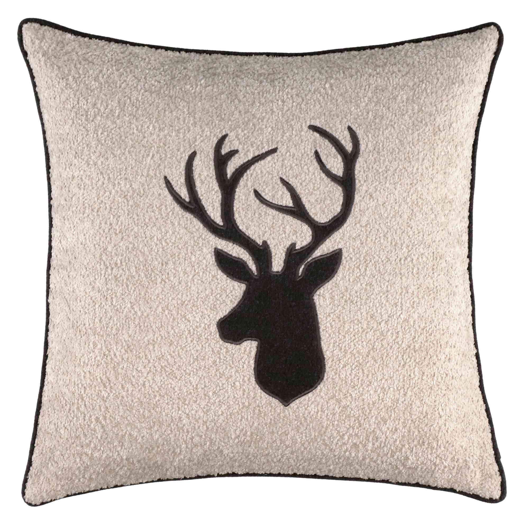ZIERKISSENHÜLLE BOUCLÈ DEER - Sandfarben, Textil (50/50cm) - Sportalm Kitzbühel