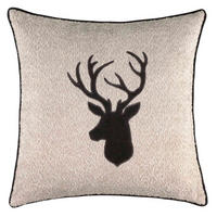 ZIERKISSENHÜLLE BOUCLÈ DEER - Sandfarben, Textil (50/50cm) - Sportalm Kitzbühel