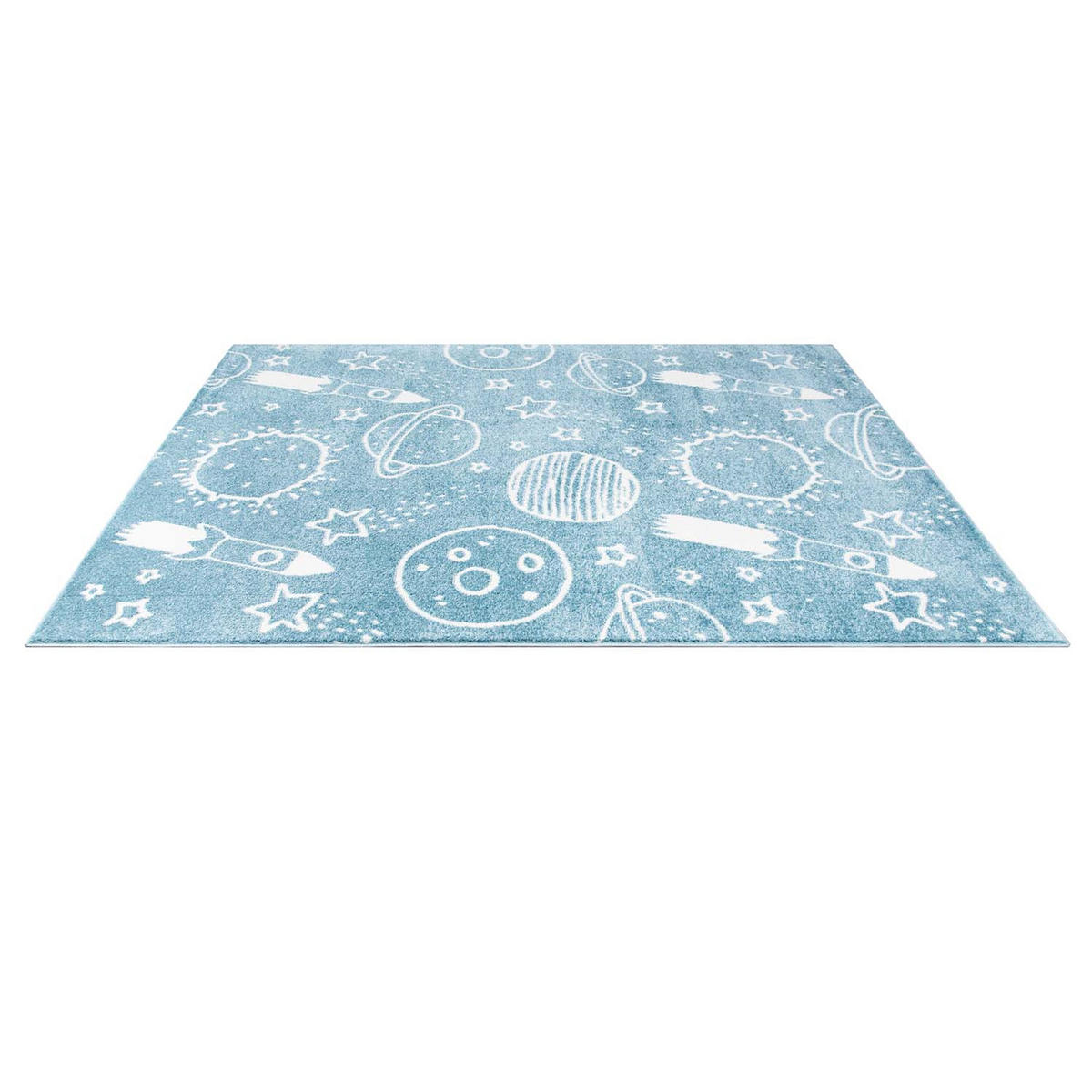 KINDERTEPPICH Anime 912 Blau 190x280 cm - Blau, Textil (190/280cm) - carpet city