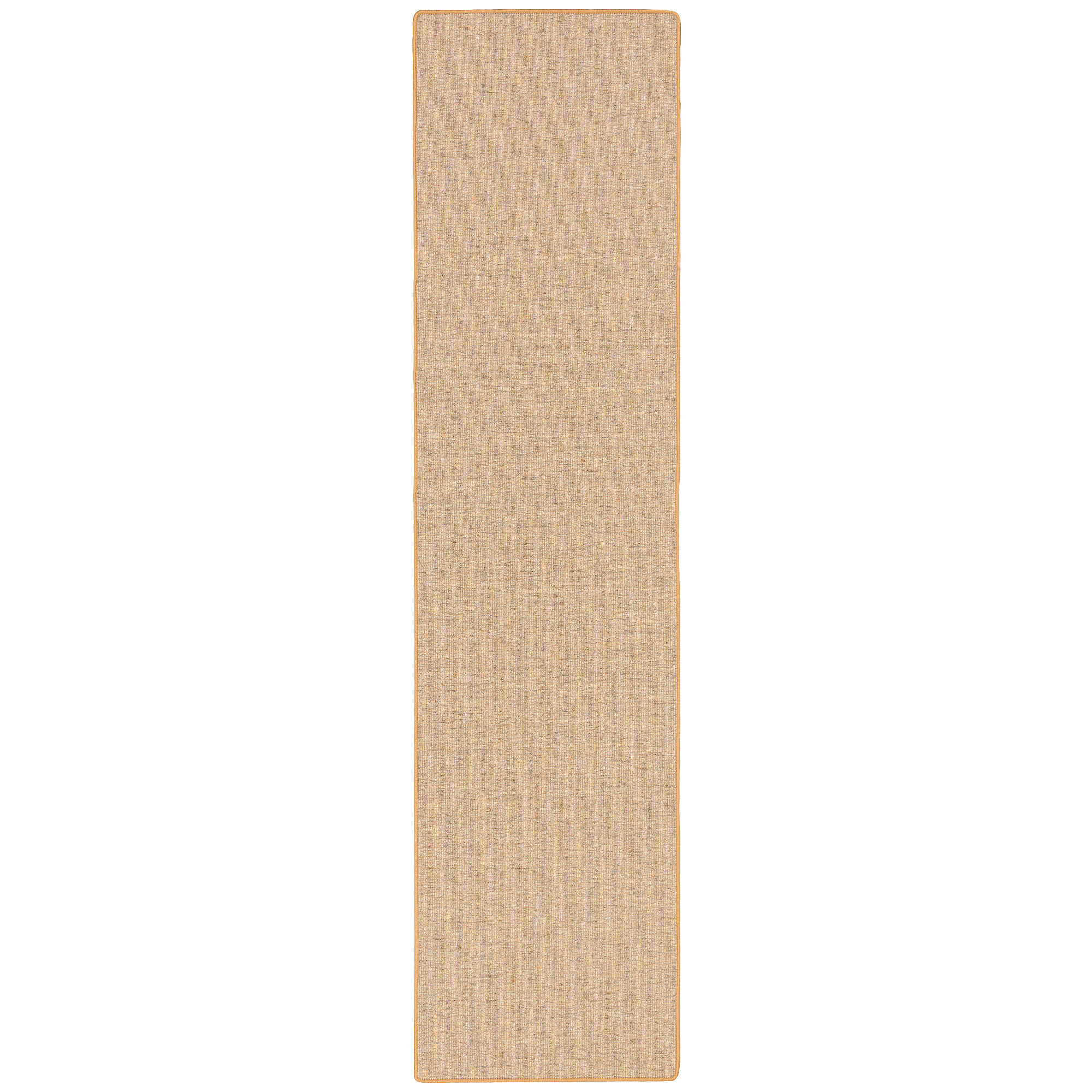 NATUR SISAL-OPTIK TEPPICH TAFF LÄUFER - Nussbaumfarben, Textil (80/400cm) - Snapstyle