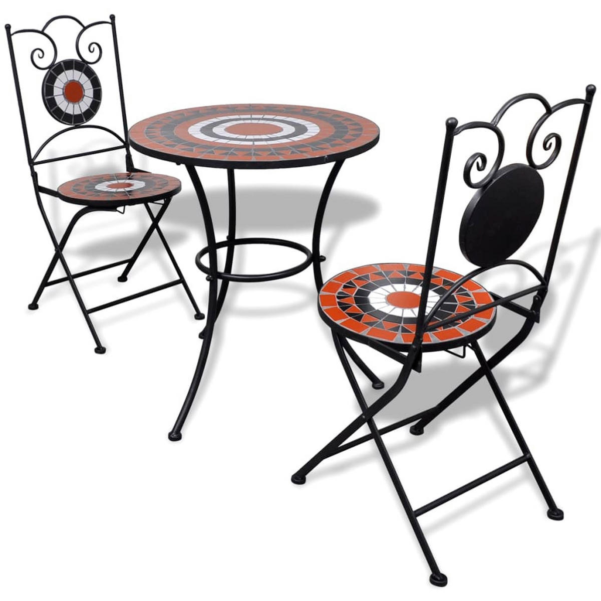 GARTENSET Racz 3-teilig - Braun, Holzwerkstoff - Nettlife