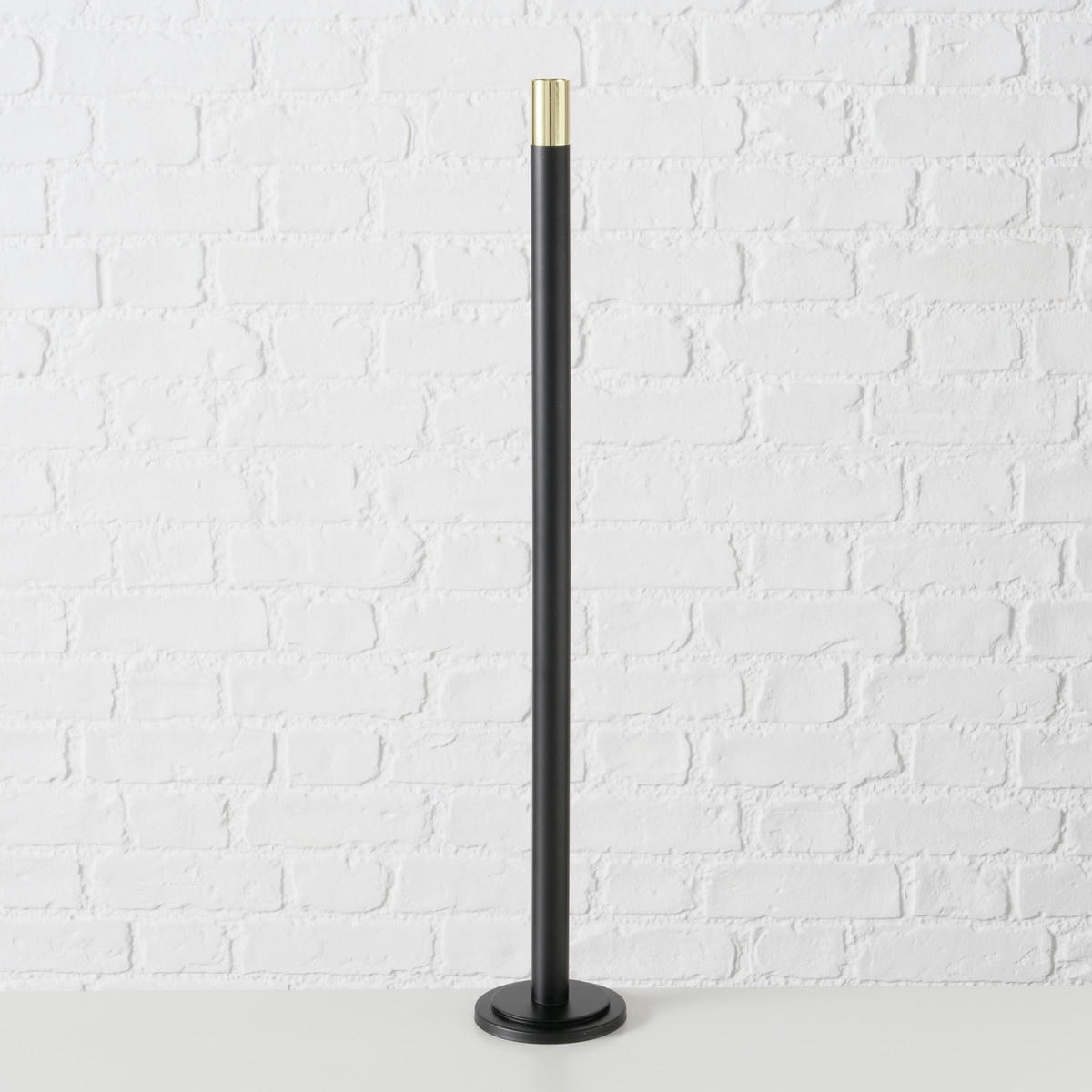 KERZENSTÄNDER Mats 3er-Set - Schwarz, Metall (10/76.5/10cm) - Boltze Home