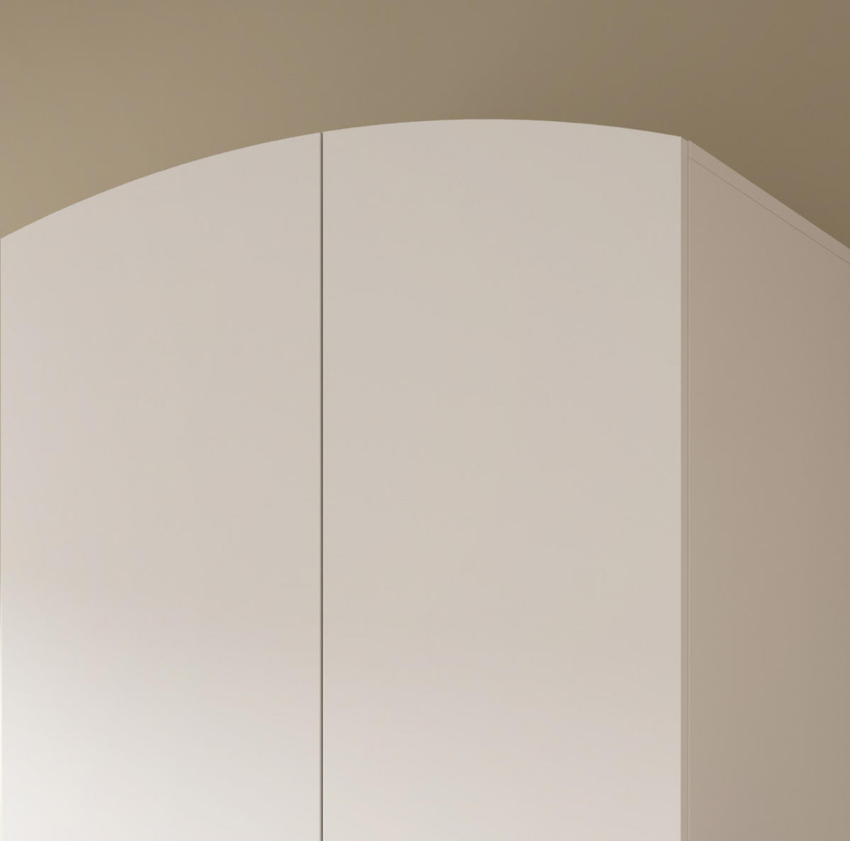 KLEIDERSCHRANK in weiß, Eiche Artsian 81 x 194 cm, Drehtürenschrank 2-türig skandinavisch - Eichefarben/Weiß, Holzwerkstoff (81/198/51cm) - Inn.Furn