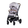 KINDERWAGEN Ultera grau klappbar Korb Federung Hinterradbremse Gurt - Grau, Metall (75/56/102cm) - Chipolino