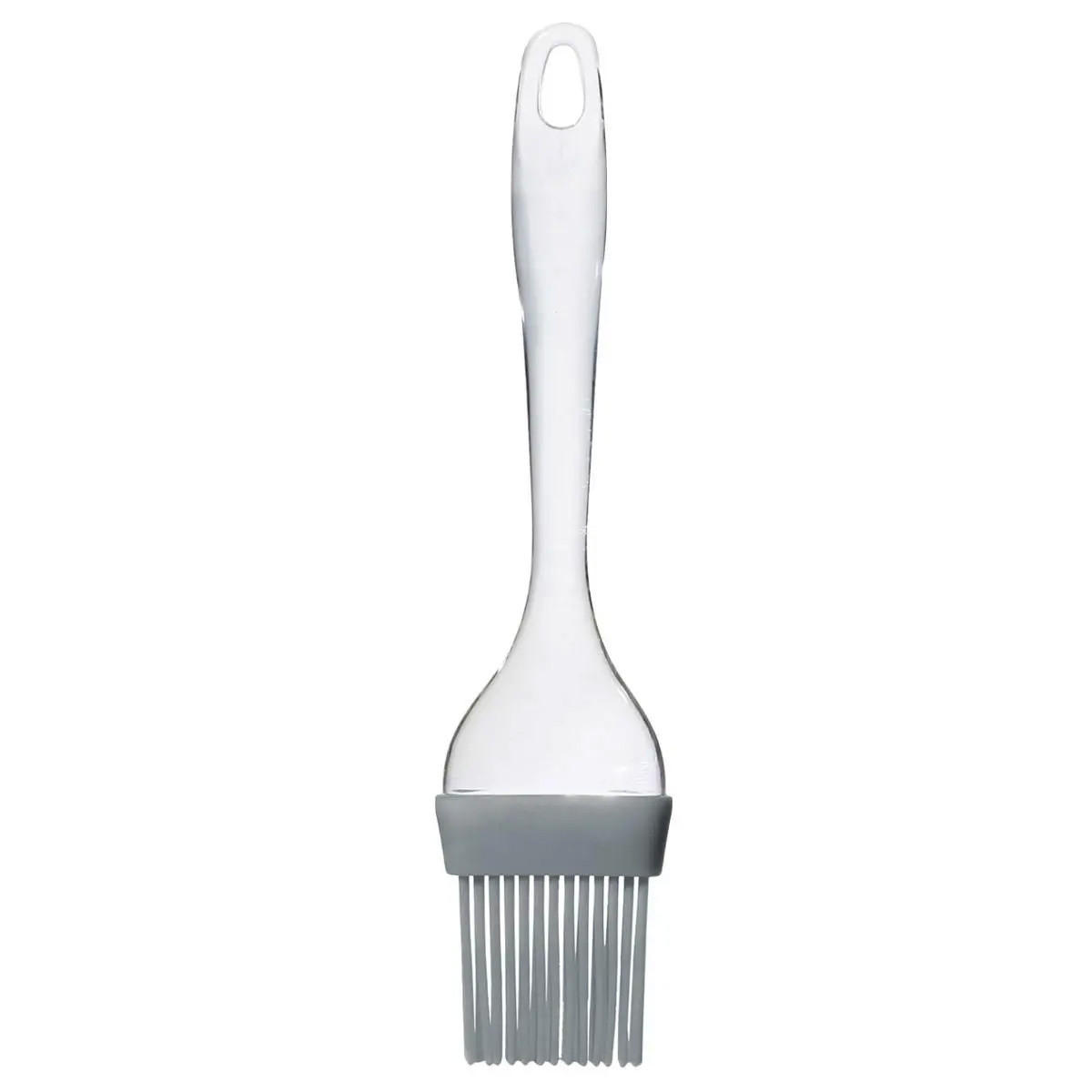 SILIKON-KUCHENPINSEL hygienische 22/5/1 cm - Weiß, Kunststoff - Secret de Gourmet