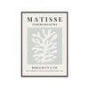 POSTER mit Rahmen Vitor Costa - Matisse floral art 3 - Blau/Schwarz, Holz/Papier (30/40cm) - Poster&Frame