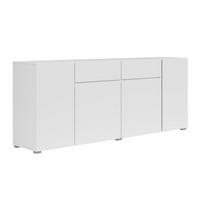 SIDEBOARD Maxis Bílá - bílá, kompozitní dřevo (195/78/40cm) - Petits-meubles