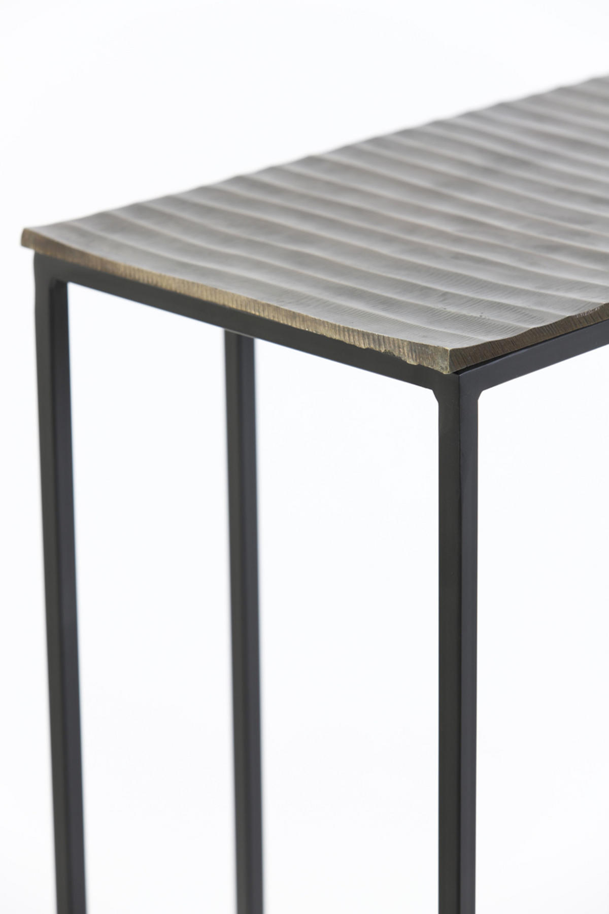 BEISTELLTISCH Macy Bronze 48/26/60 cm - Bronzefarben, Metall (48/26/60cm) - Light & Living