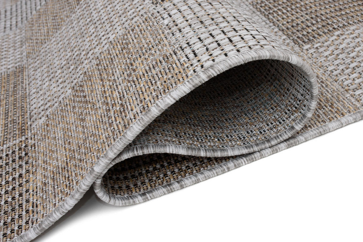 TEPPICH MELISSA Grau 160/230 cm - Grau, Kunststoff (160/230cm) - Tapiso