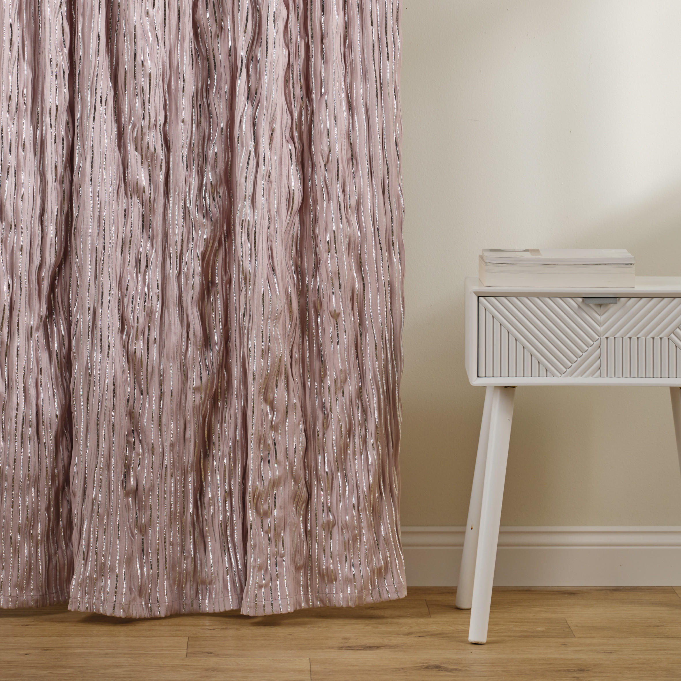 VORHANG Calama - Violett, Textil (140/1/250cm) - home&you