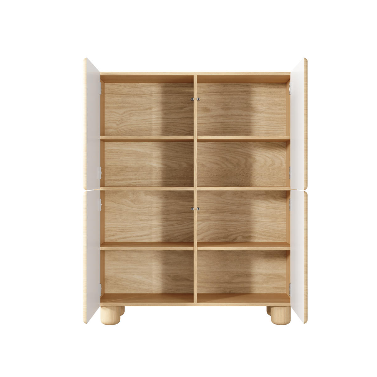 KOMMODE: Vicenza-Eiche, 100 x 125,2 x 38 cm - Eichefarben, Holzwerkstoff (100/125.2/38cm) - 3XE LIVING