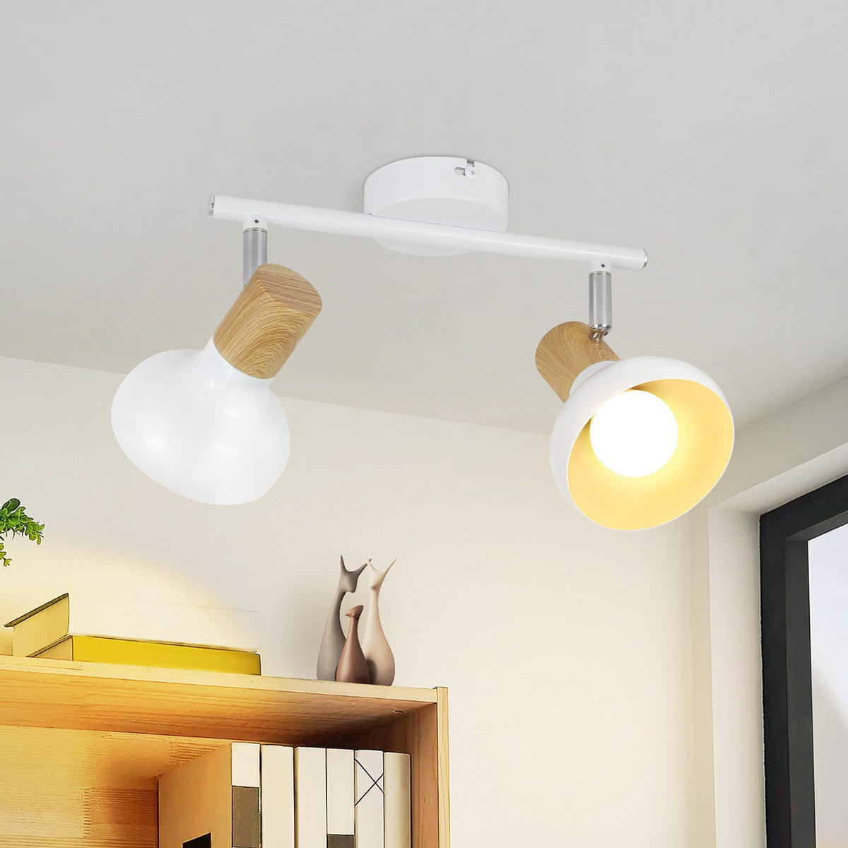 STRAHLER Farley 25.5/11/15.5 cm - Weiß, Metall (25.5/11/15.5cm) - Nettlife