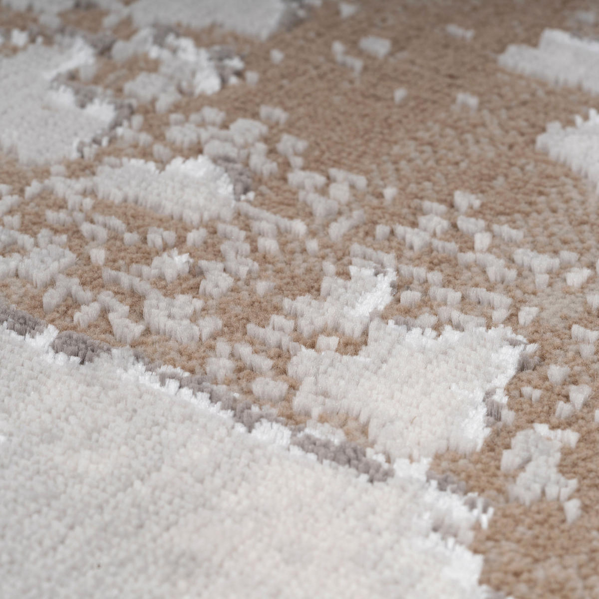 WEBTEPPICH Grace Beige - Beige, Textil (240/330cm) - Kukoon Rugs
