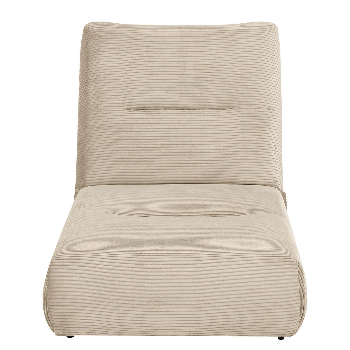 SCHLAFSESSEL - Cordstoff - Beige, Textil (81/88/160cm) - home24