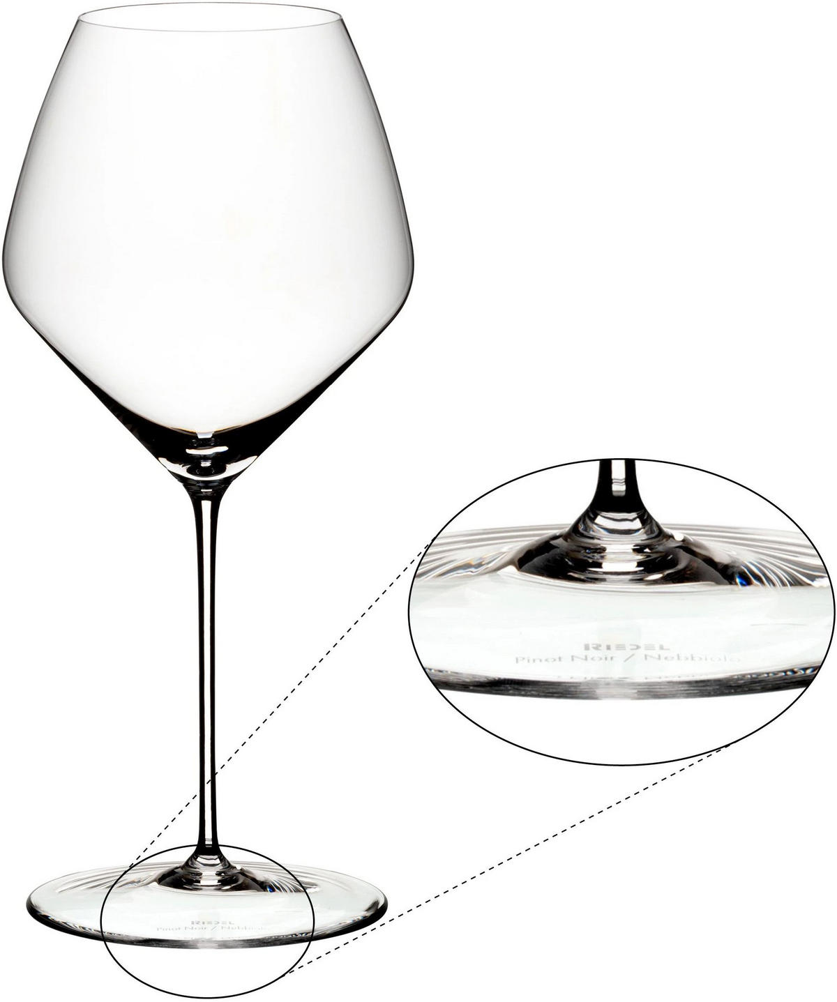 ROTWEINGLAS Rote Weingläser Veloce - Pinot Noir / Nebbiolo - 2 Stück - Transparent, Glas (0.763L) - Riedel