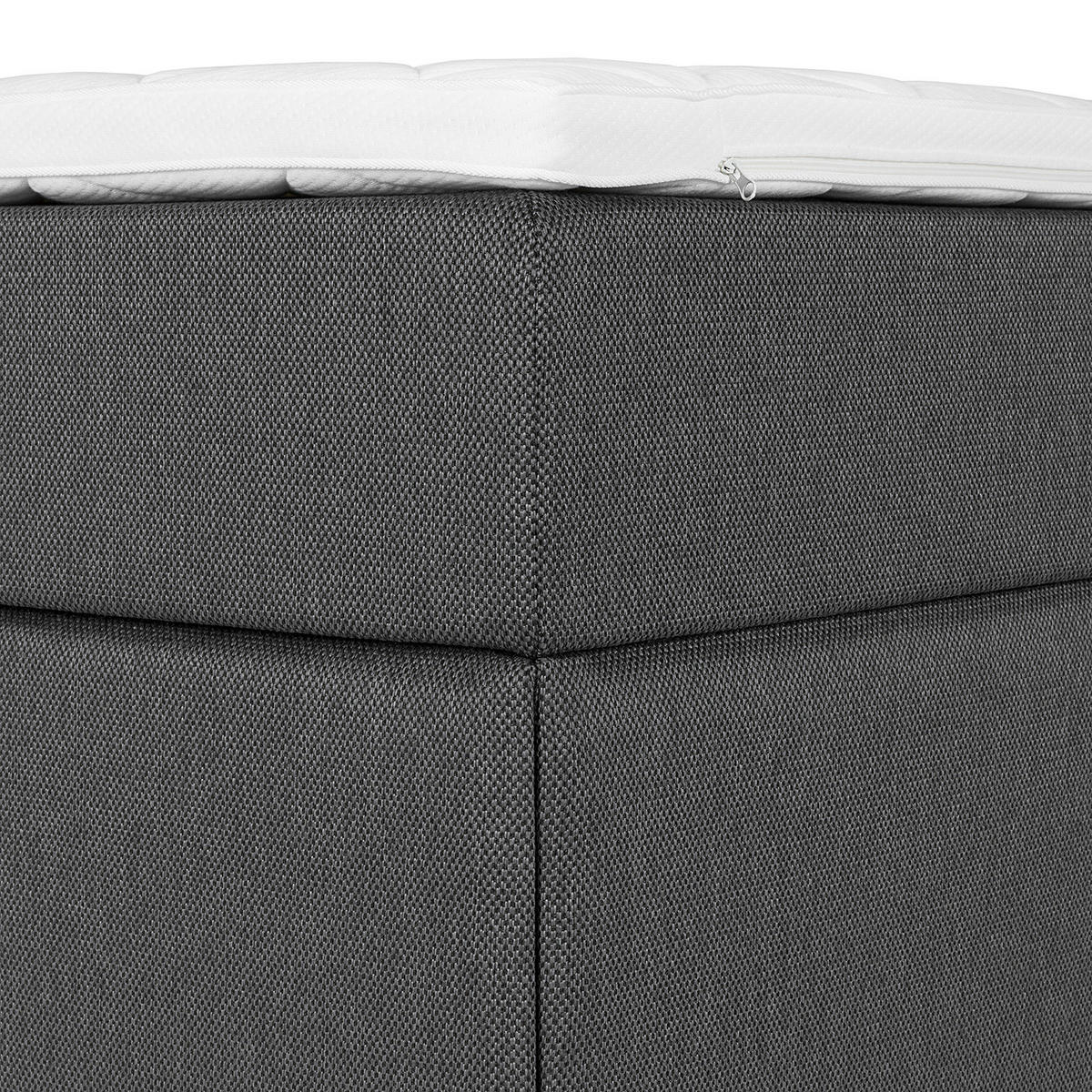 BOXBETT - Grau, Holzwerkstoff (140/200cm) - home24