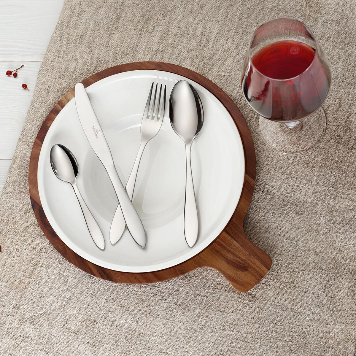 TAFELBESTECK Arthur silber 144er Set - Silberfarben, Metall - Villeroy & Boch