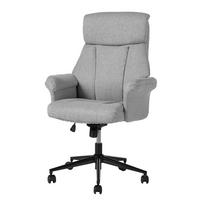 BÜROSTUHL - Flachgewebe / Nylon - Greige, Kunststoff/Textil (70/107/72cm) - home24