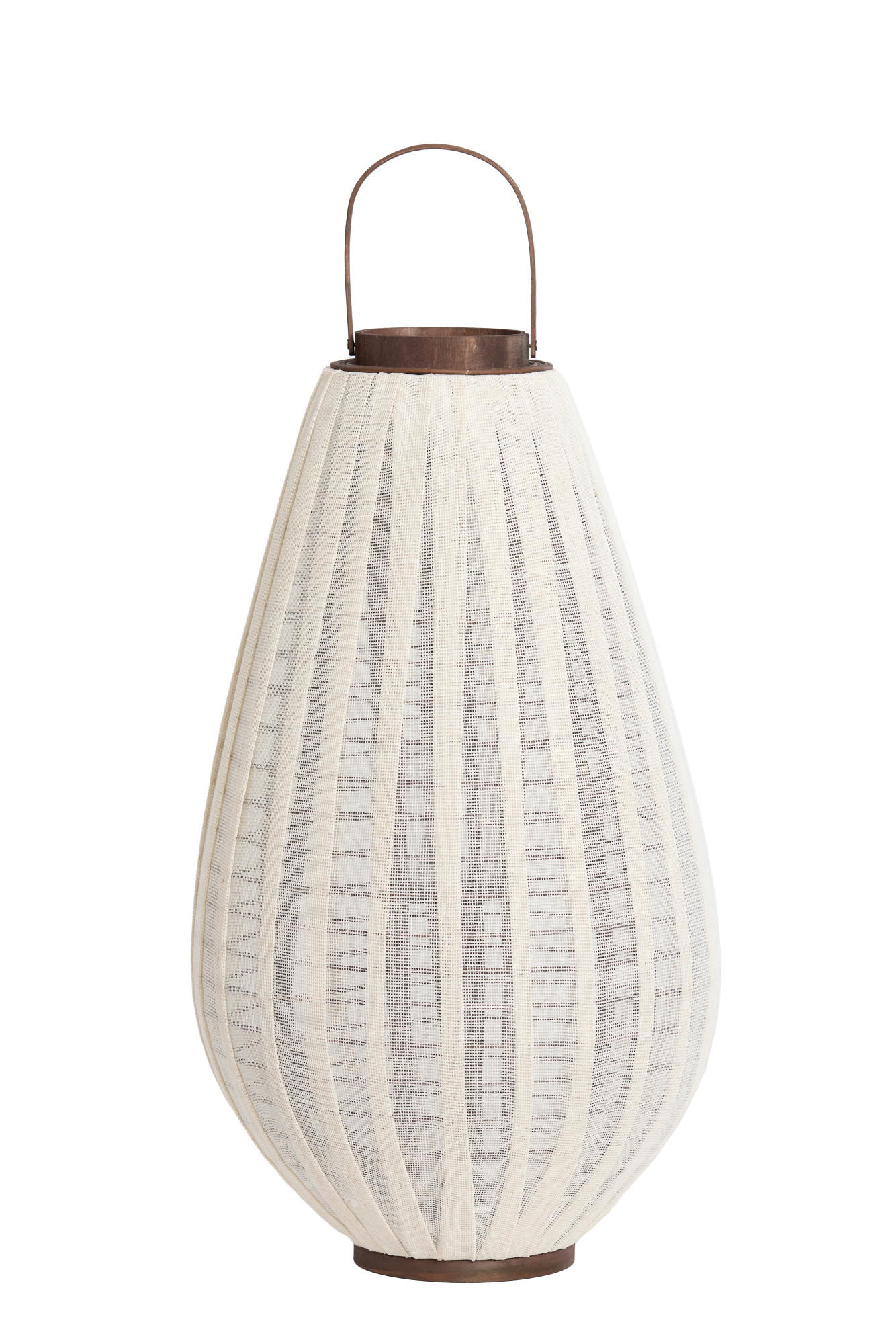 WINDLICHT Dazio Braun Ø38/70 cm - Braun, Holz (38/70/38cm) - Light & Living