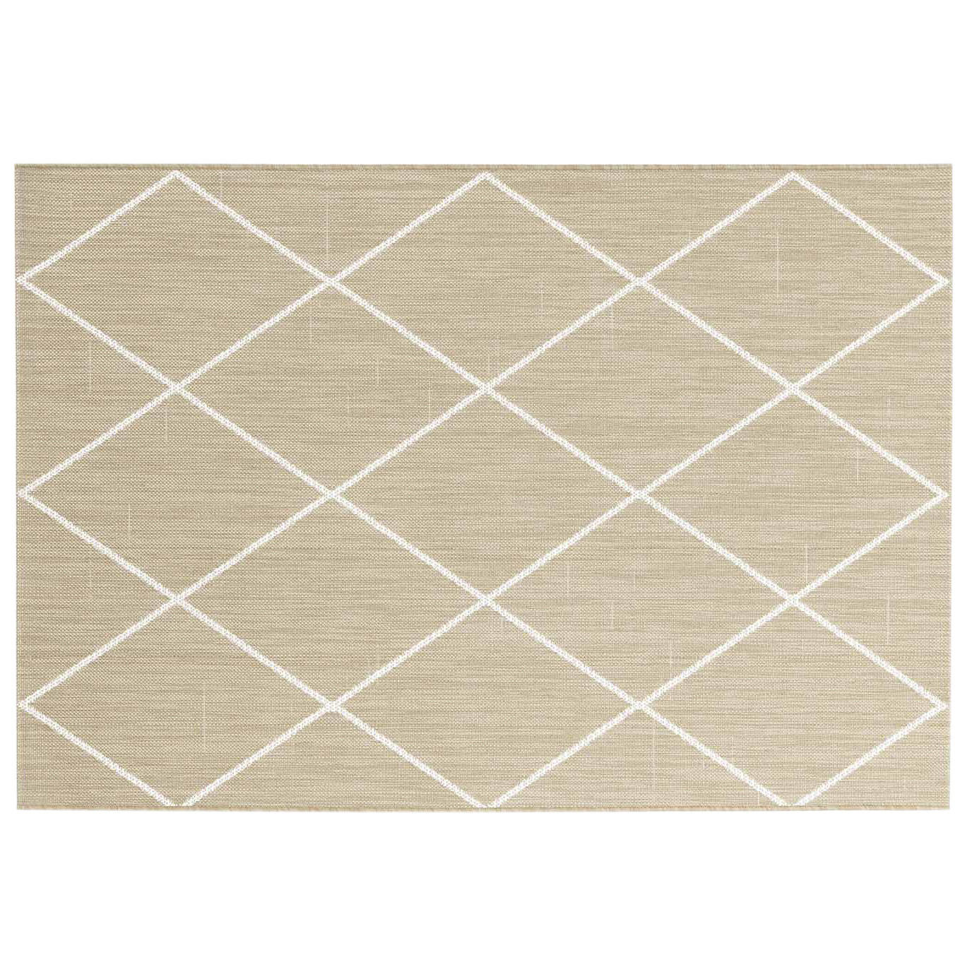 BALKONMATTE Damira 120/170 cm - Beige, Kunststoff (170/120cm) - Douceur d´intérieur