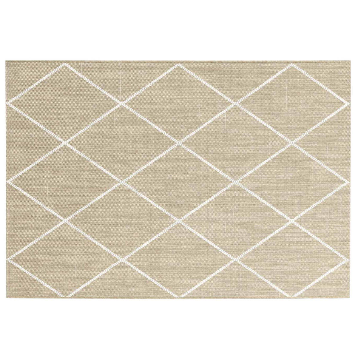 BALKONMATTE Damira 120/170 cm - Beige, Kunststoff (170/120cm) - Douceur d´intérieur