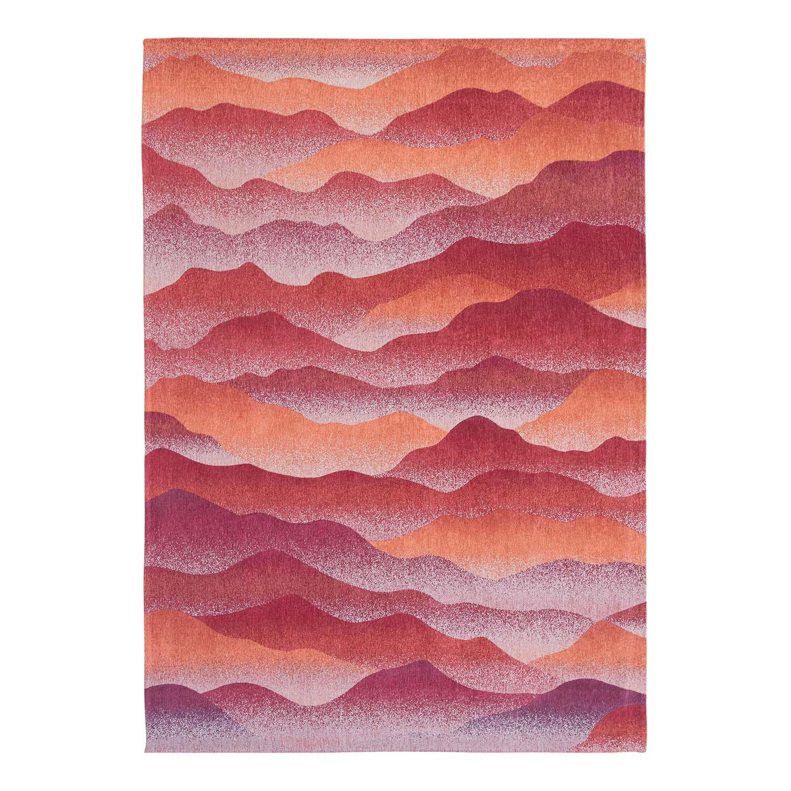 TEPPICH In-/Outdoor Flachgewebe HARVEST Rot 170 x 240 cm - Rot, Textil (170/240cm) - Novatrend