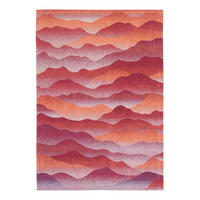 TEPPICH In-/Outdoor Flachgewebe HARVEST Rot 170 x 240 cm - Rot, Textil (170/240cm) - Novatrend