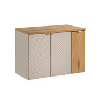 WASCHTISCHUNTERSCHRANK 80cm Manoa Kaschmir - Holz - Beige, Holzwerkstoff (80/59/40cm) - Petits-meubles