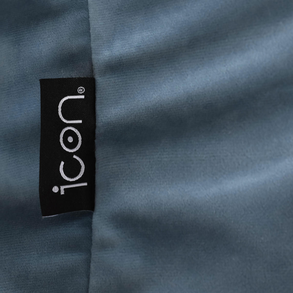 SITZSACK Sessel mit Sitzpouf - Hellblau, Kunststoff (100/80/80cm) - icon