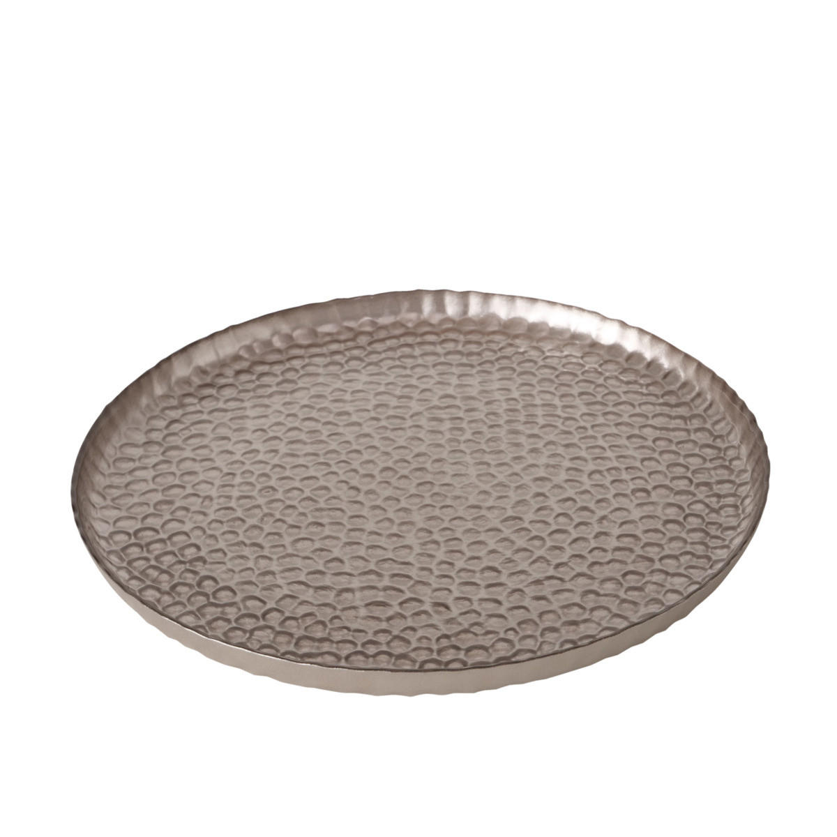 ETAGERE aus Glas Rado Gold 28/28/2 cm - Goldfarben, Glas (28/2/28cm) - Boltze Home