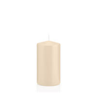 STUMPENKERZEN Creme Ø 68 x 130 mm, 12 Stück - Creme, Paraffin (7/13cm) - Wiedemann Kerzen