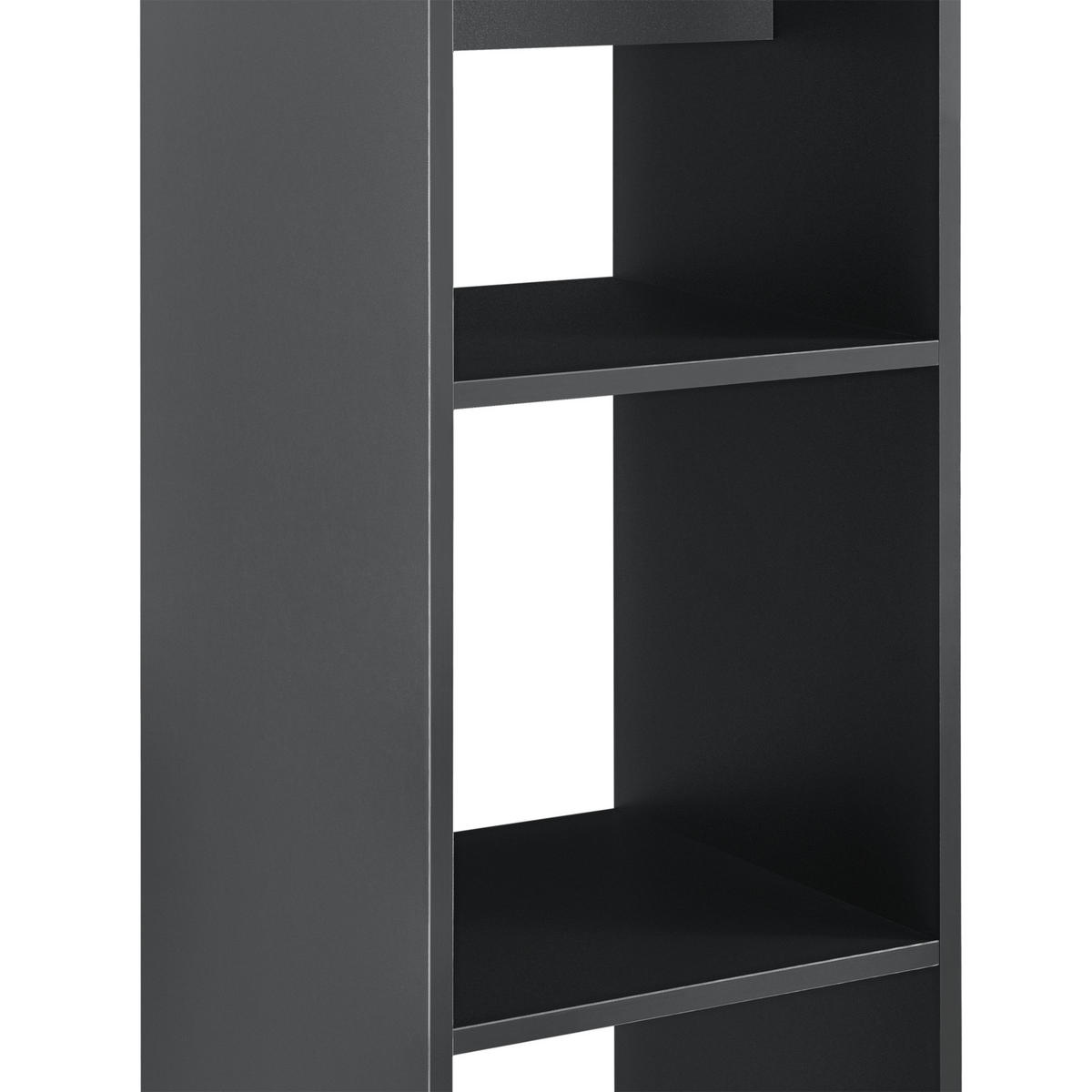 BARTISCH Visby - Dunkelgrau, Holzwerkstoff (70/110/70cm) - [en.casa]