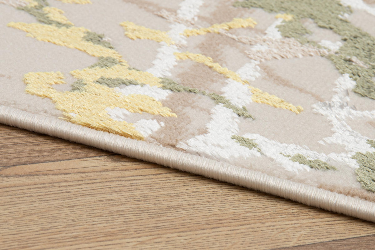 TEPPICH CRYSTAL Creme 160/220 cm - Creme, Textil (160/220cm) - Tapiso