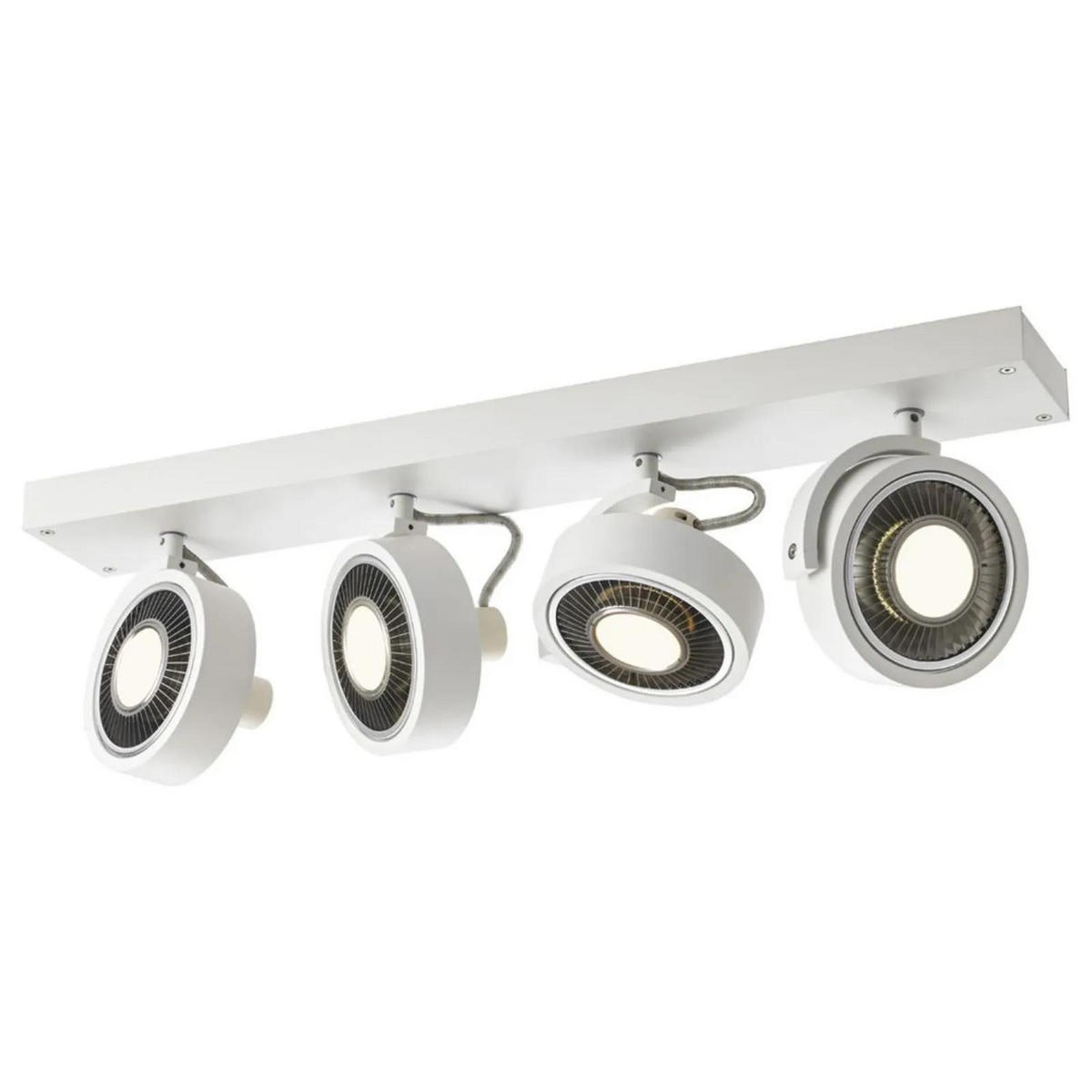 DECKENSTRAHLER Kalu - Weiß, Metall (9/9/18cm) - SLV