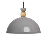PENDELLEUCHTE Yimpi - Grau, Metall (30/30/25cm) - Bamyum