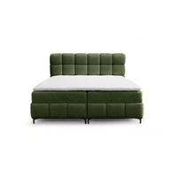BOXBETT Sophie In Rolf - Dunkelgrün, Holzwerkstoff/Textil (100/200cm) - Fun Möbel