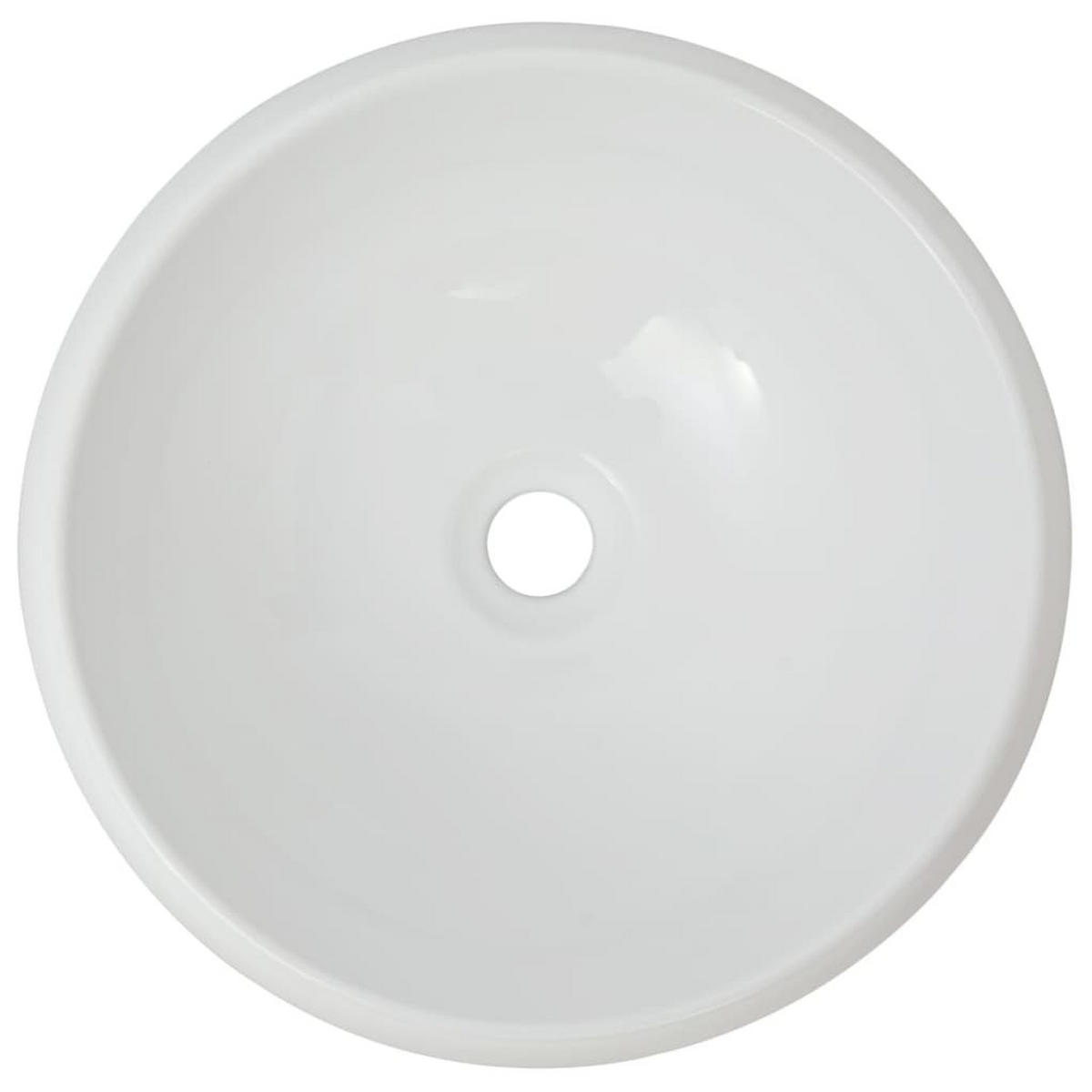WASCHBECKEN mit Waschtischarmatur Lavallee 40/40/16 cm - Weiß, Keramik (40/16/40cm) - Nettlife