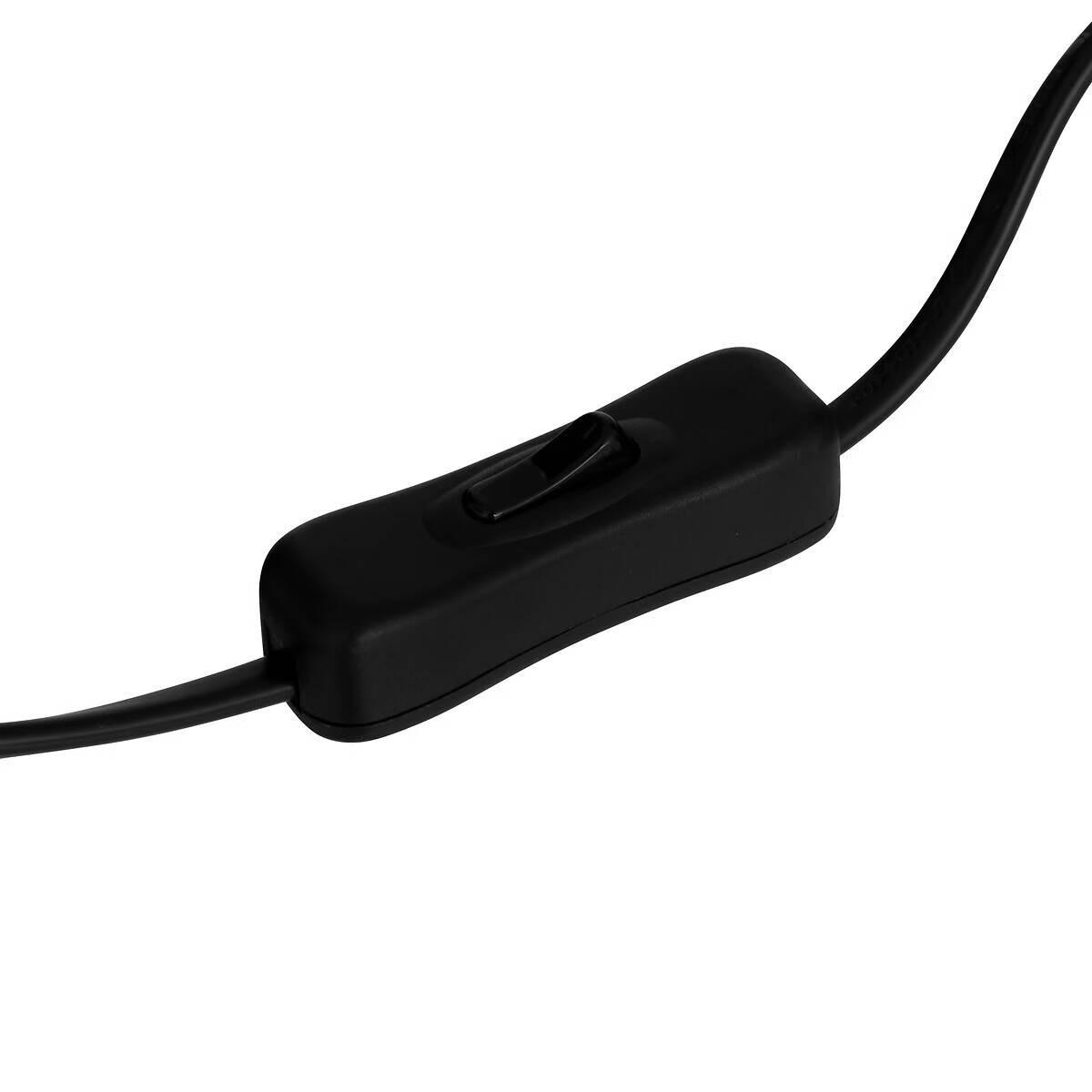 TISCHLAMPE Tais 45 cm - Schwarz, Metall (21.5/15/45.5cm) - Atmosphera Createur d´interieur