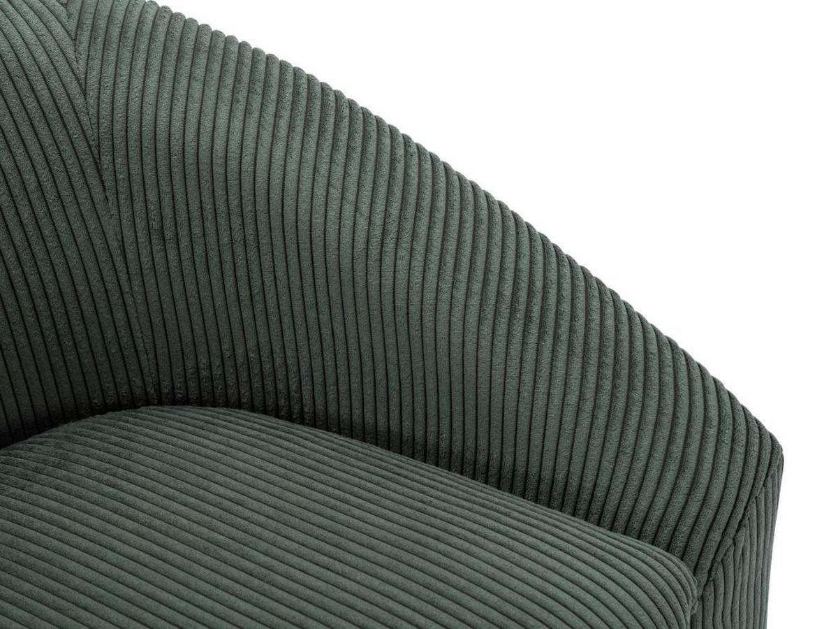 SESSEL - Cord - Grün - OSSANA - Grün, Textil (74/74/83cm) - Vente-Unique