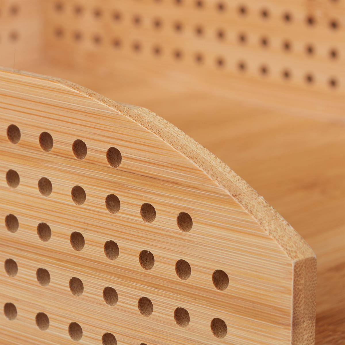 UKLADANIE dokumentov - svetlohnedá, drevo (25/7/33cm) - Relaxdays