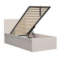 BOXSPRING POSTEL 90/200 Edwin Kašmír - béžová, kompozitní dřevo (90/200cm) - Petits-meubles