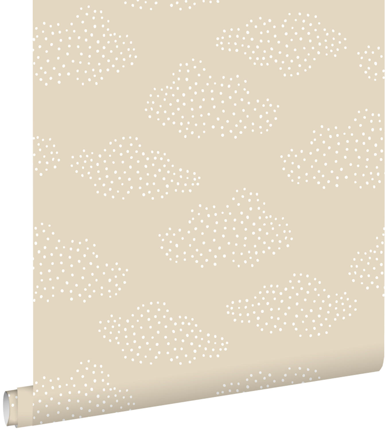 ESTAhome Tapete Beige 53x0.1 cm