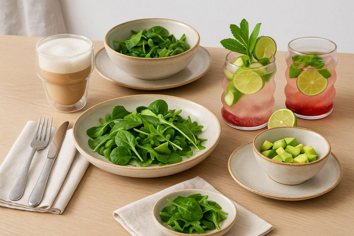 TAFELSERVICE AARHUS 16tlg. BEIGE 4 PERSONEN - Beige, Keramik (31/30/41cm) - Mulex