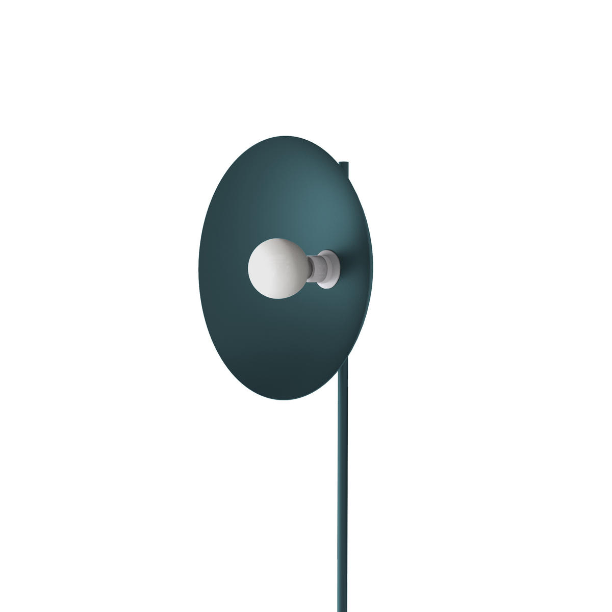 STEHLEUCHTE - Blau, Metall (40/40/160cm) - Lumicom