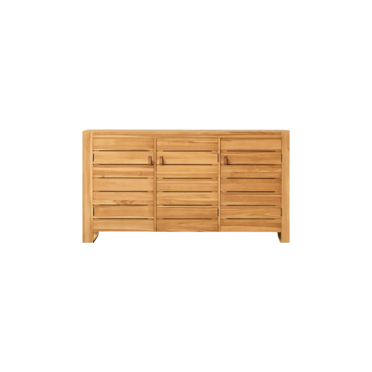 SIDEBOARD Minimalys Natur aus Teak - Naturfarben, Holz (170/90/40cm) - Tikamoon